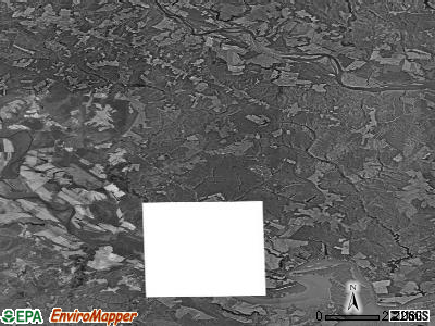 Zip code 23086 satellite photo by USGS