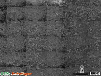 Zip code 23093 satellite photo by USGS