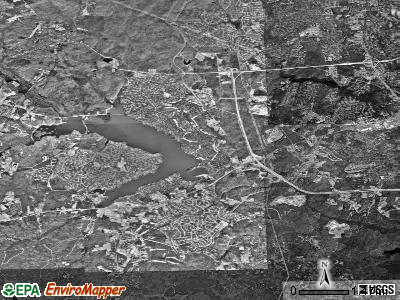 Zip code 23112 satellite photo by USGS
