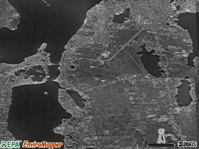 Zip code 02878 satellite photo by USGS
