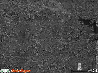 Zip code 23117 satellite photo by USGS