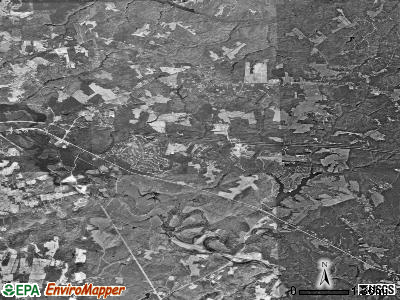 Zip code 23141 satellite photo by USGS