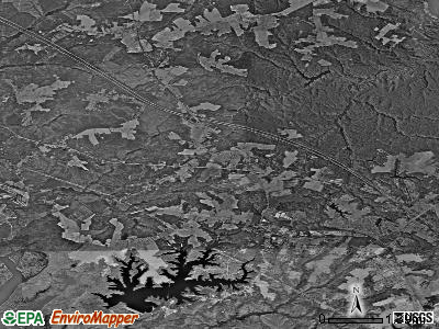 Zip code 23168 satellite photo by USGS