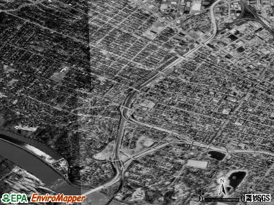 Zip code 23221 satellite photo by USGS