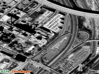 Zip code 23298 satellite photo by USGS