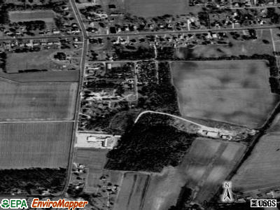 Zip code 23316 satellite photo by USGS
