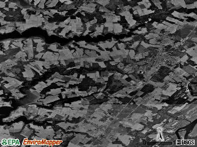Zip code 23350 satellite photo by USGS