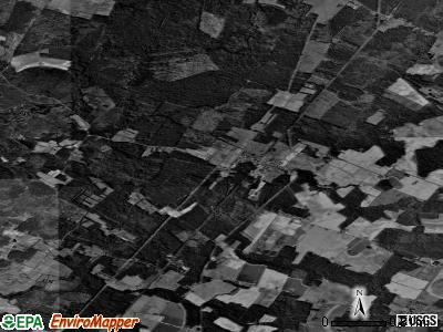 Zip code 23359 satellite photo by USGS