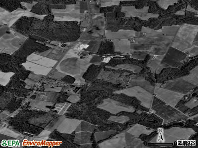 Zip code 23407 satellite photo by USGS