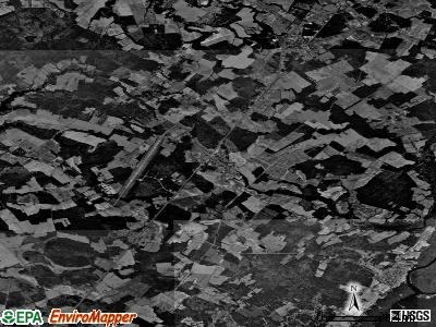 Zip code 23410 satellite photo by USGS