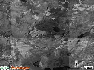 Zip code 02892 satellite photo by USGS