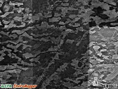 Zip code 23415 satellite photo by USGS