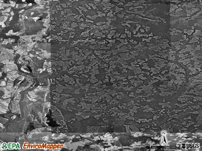 Zip code 23437 satellite photo by USGS