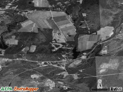 Zip code 02894 satellite photo by USGS