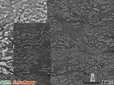 Zip code 23487 satellite photo by USGS