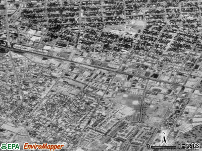Zip code 23517 satellite photo by USGS