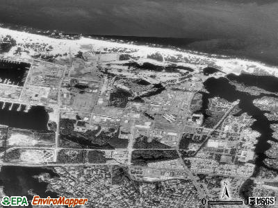 Zip code 23521 satellite photo by USGS