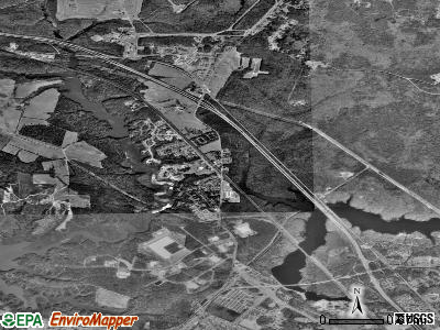 Zip code 23603 satellite photo by USGS