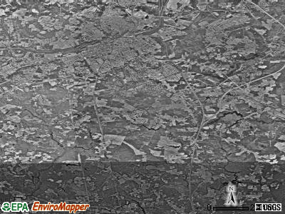 Zip code 23805 satellite photo by USGS