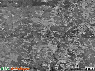 Zip code 23915 satellite photo by USGS