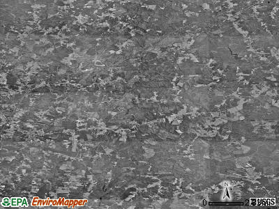 Zip code 23920 satellite photo by USGS