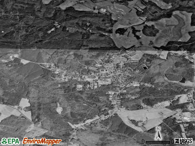 Zip code 23943 satellite photo by USGS
