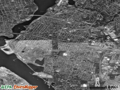 Zip code 02915 satellite photo by USGS