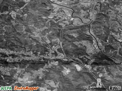 Zip code 24089 satellite photo by USGS