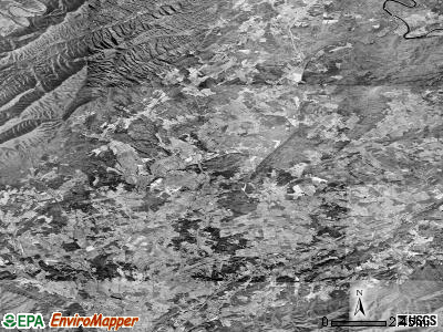 Zip code 24090 satellite photo by USGS