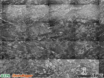 Zip code 24112 satellite photo by USGS