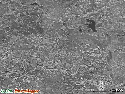 Zip code 03031 satellite photo by USGS