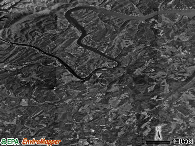 Zip code 24139 satellite photo by USGS
