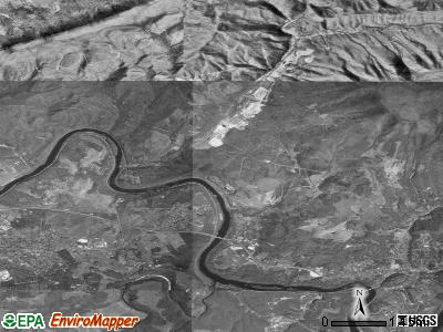 Zip code 24150 satellite photo by USGS