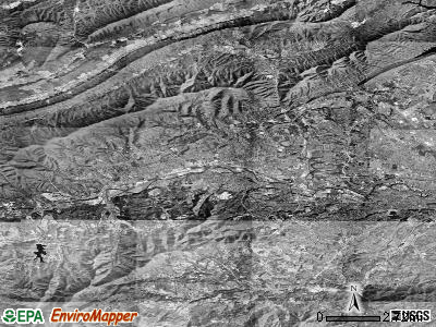 Zip code 24153 satellite photo by USGS