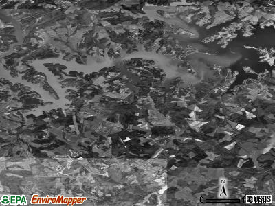 Zip code 24176 satellite photo by USGS