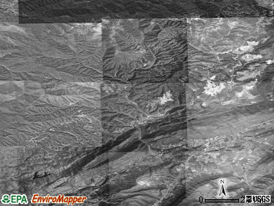 Zip code 24216 satellite photo by USGS