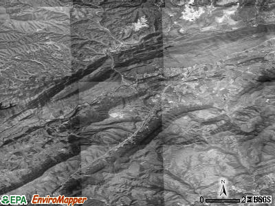 Zip code 24219 satellite photo by USGS