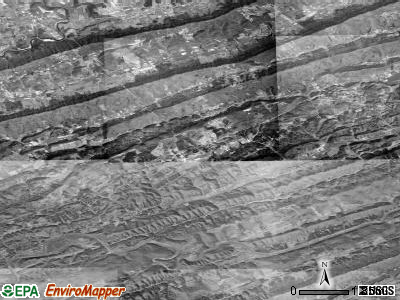 Zip code 24221 satellite photo by USGS