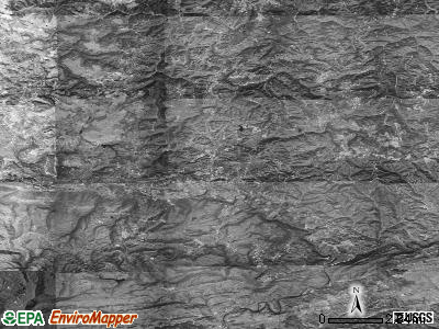 Zip code 24230 satellite photo by USGS