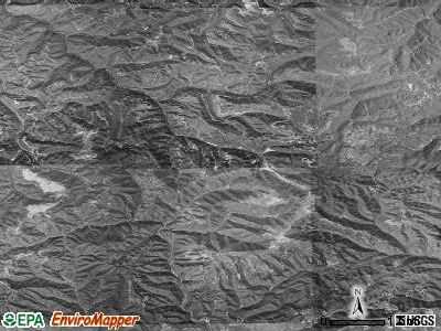 Zip code 24237 satellite photo by USGS