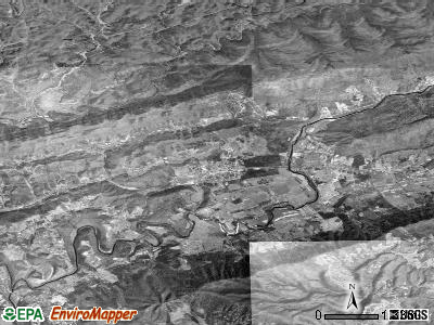 Zip code 24243 satellite photo by USGS
