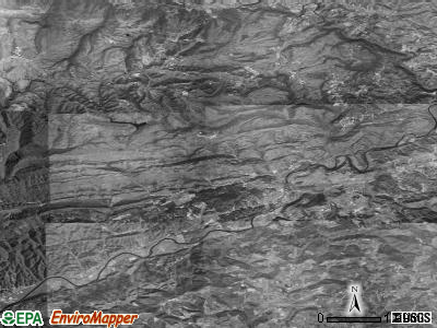 Zip code 24245 satellite photo by USGS