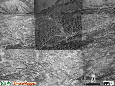 Zip code 24250 satellite photo by USGS