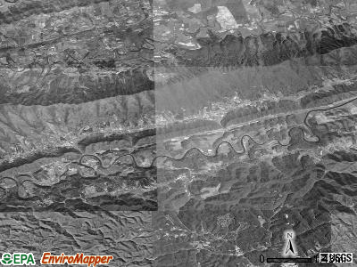 Zip code 24258 satellite photo by USGS