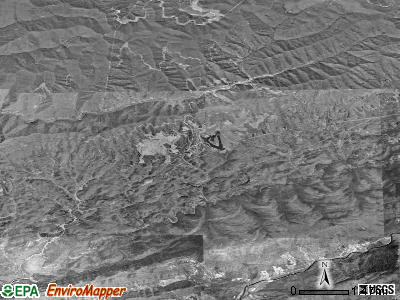 Zip code 24265 satellite photo by USGS