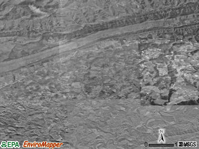 Zip code 24281 satellite photo by USGS