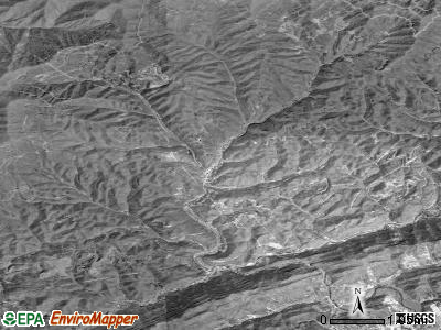 Zip code 24282 satellite photo by USGS