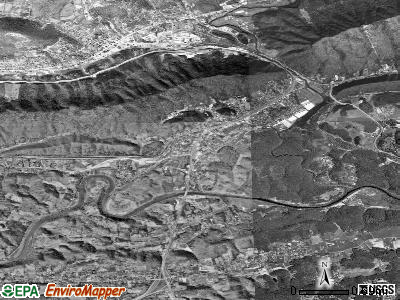 Zip code 24290 satellite photo by USGS