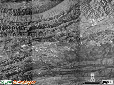 Zip code 24311 satellite photo by USGS
