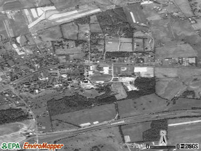 Zip code 24327 satellite photo by USGS